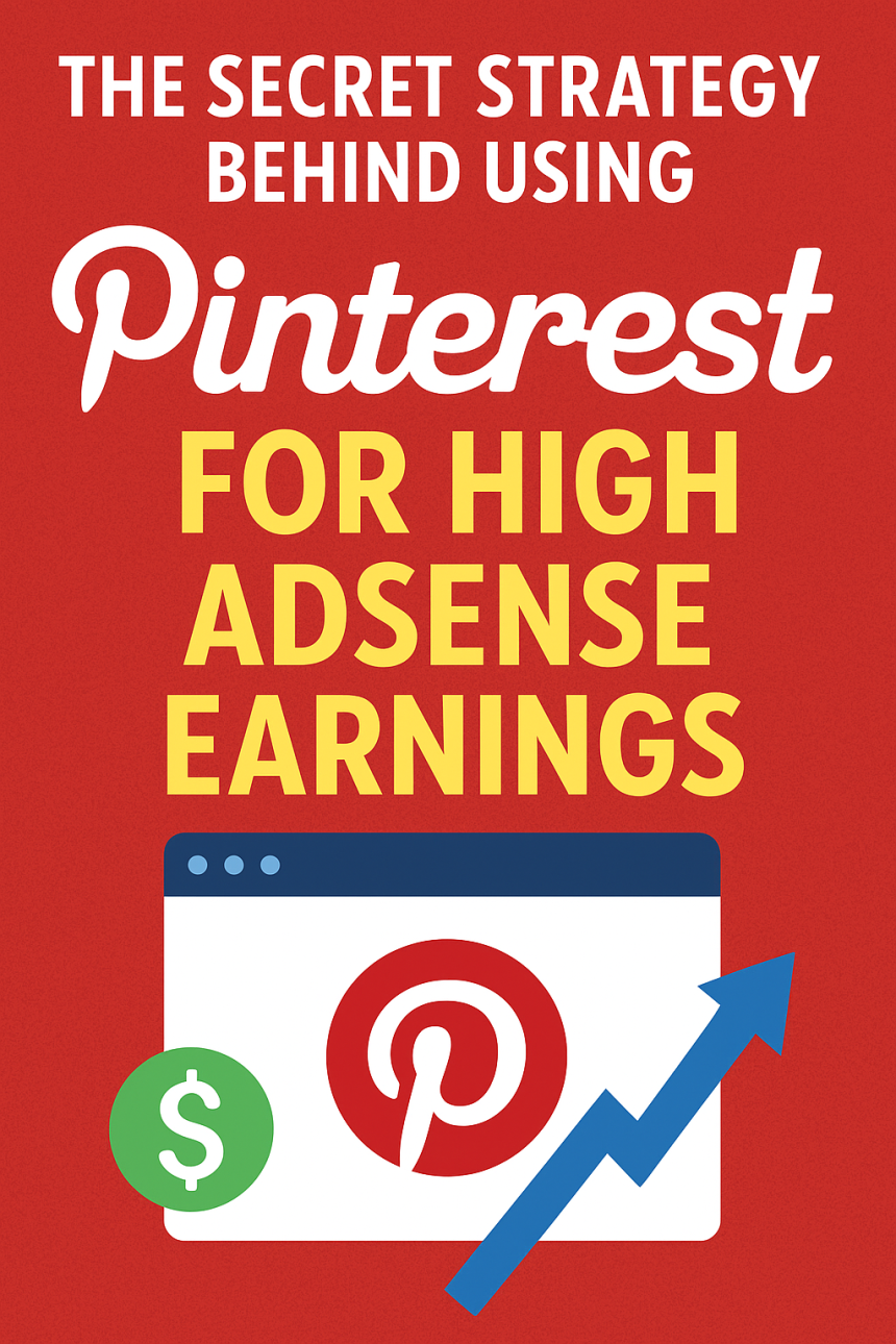 Pinterest for AdSense earnings