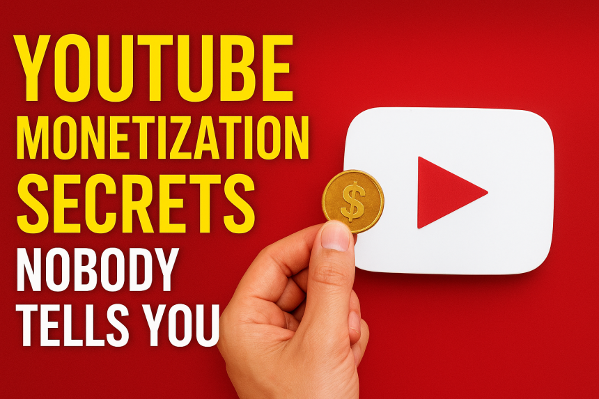 YouTube monetization secrets